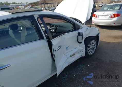 2017 Nissan Sentra Sv из США, поврежденный, VIN 3N1AB7AP3HY250548